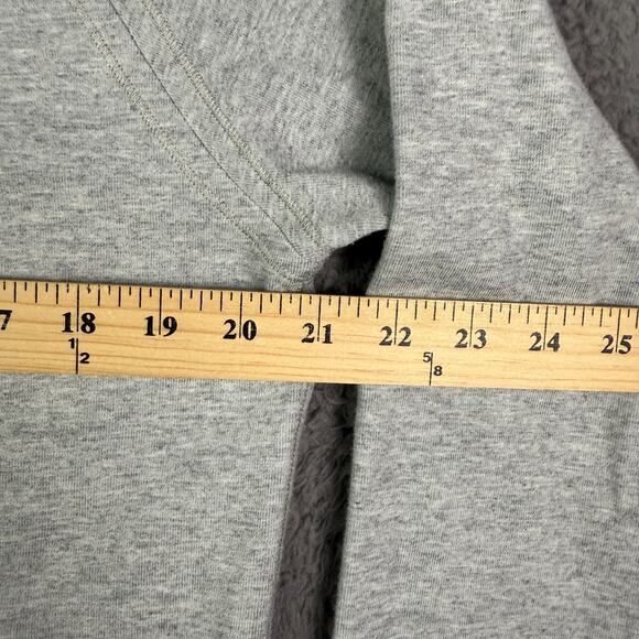 Rhone Heritage Hoodie Mens S Heather Gray Midweight Raglan Pullover Sweatshirt - Picture 8 of 10